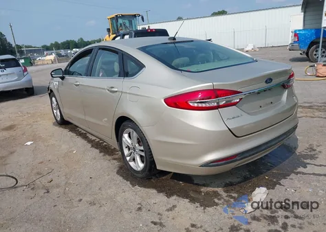 2018 Ford Fusion Se из США, поврежденный, VIN 3FA6P0H78JR285920